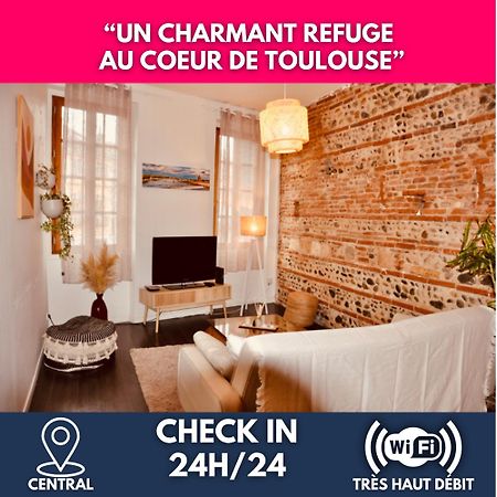 Le Charme D'Arnaud Hypercentre Wifi Accueil Gratuit H24 Apartment Toulouse Exterior photo